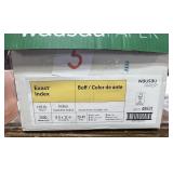 Box Of Buff Colored Paper Letter