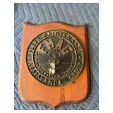 F.M.A.G. Plaque W/ Poly Emblem