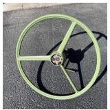 Vintage Farm Tractor Steering Wheel