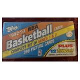 92-93 Topps Basketball Series 1&2 Sealed Box