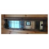 Wooden and Mirrored Hanger