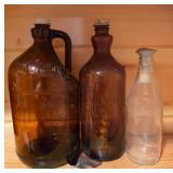 Vintage Decor & Glass Bottles