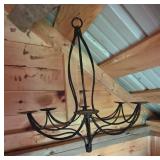 Metal Candle Chandelier
