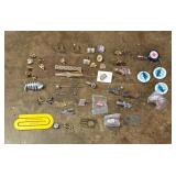 Assorted Pins and Cuff Links