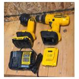 Dewalt Drill and Flashlight