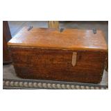 Vintage Wooden Storage Chest
