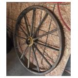 Wooden Wagon Wheel
