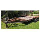 Homemade 14ft Equipment Trailer