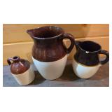 Stoneware Pitchers and Jug