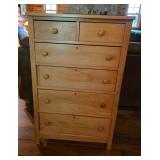 Six Drawer Wooden Dresser