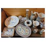 Hand Painted Portugal Servingware