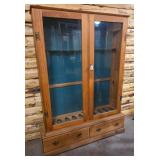 Wooden Gun Cabinet