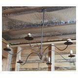Metal Candle Chandelier