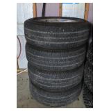 Goodyear Wrangler 255/75R17 Tires w/ Jeep Wheels