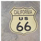 California US 66 Sign