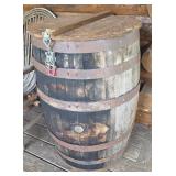Wooden Whiskey Barrel