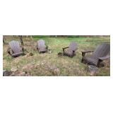 Wooden Adirondack Chairs