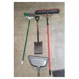 Brooms and Shovel