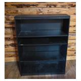 Black Shelving Unit