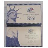 2001 US Proof Sets