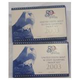 2003 US Proof Sets