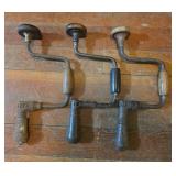 Vintage Hand Drills