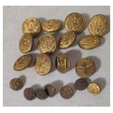 Vintage Military Buttons