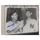 Autographed Baseball Photographs