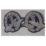 WWII German Military Patches, Ribbon & Head Gear