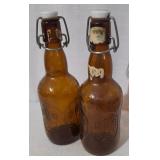 Vintage Grolsch Beer Bottles