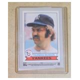 2021 Topps Thurman Munson Reprint Card
