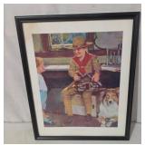 B&B USA "A Scout is Kind" Lithograph