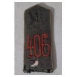 406th Infantry Regiment Shoulder Strap