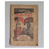 1940 Conspiracy Against Democracy Book