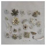 Costume Jewelry Broaches
