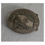 Ride the Rockwell Belt Buckle