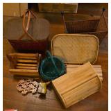 Baskets and Kitchen Items