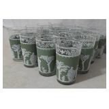 Hellenic Green Tumblers