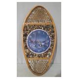 Terry Redlin Snowshoe Clock