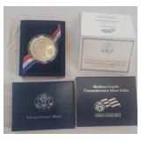 2009 A. Lincoln Commemorative Silver Dollar