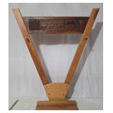 Decorative Wooden Bow & Arrow Hanger
