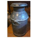 Vintage Metal Milk Can