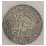 1776 Continental Curency Coin Replica