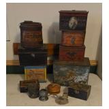 Vintage Tobacco Tins & Other Tins
