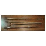 Vintage Hay Forks