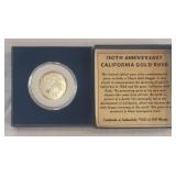 150th Anniversary CA Gold Rush Coin #0652