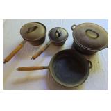 Cast Iron Pots and Skillet