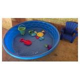 Child's Pool and Chair