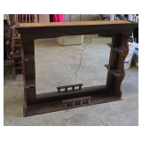 Wooden Mirror Shelf