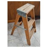 Wooden Stepladder